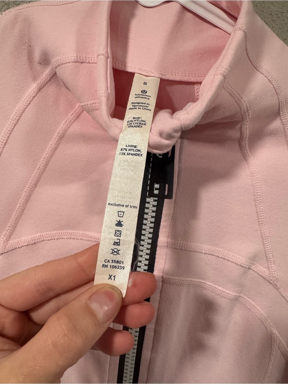 Lululemon Define Jacket Bubble Gum Pink - Picture 4 of 8